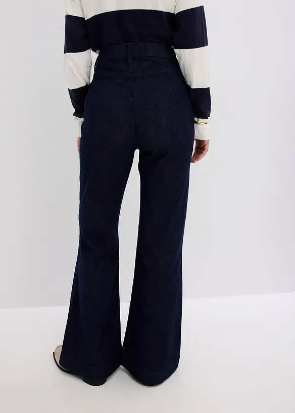 Flared-jeans High Waist, bonprix