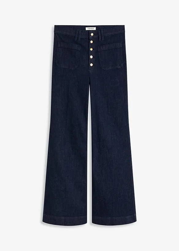 Flared-jeans High Waist, bonprix