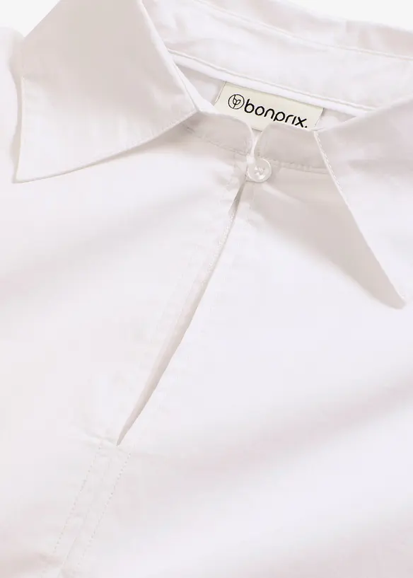 Oversized skjorte med volumin&oslash;se ermer, bonprix