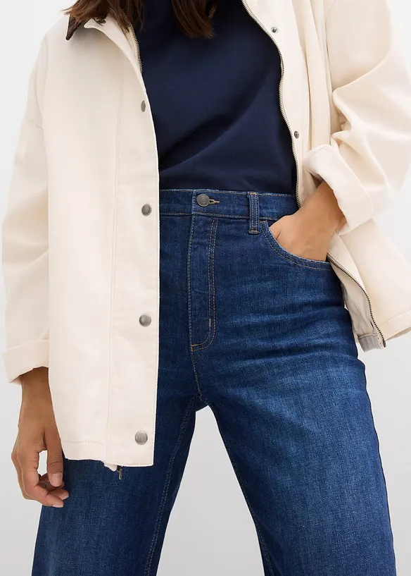 Mom-jeans High Waist, cropped, bonprix