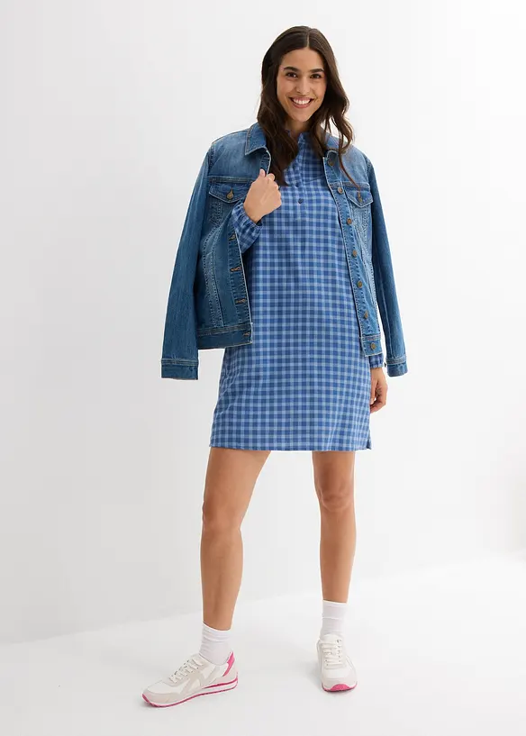 Minikjole i 100% bomull, bonprix