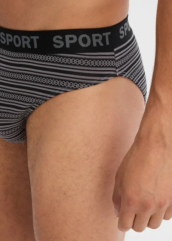 Truse med bomull (4-pack), bonprix