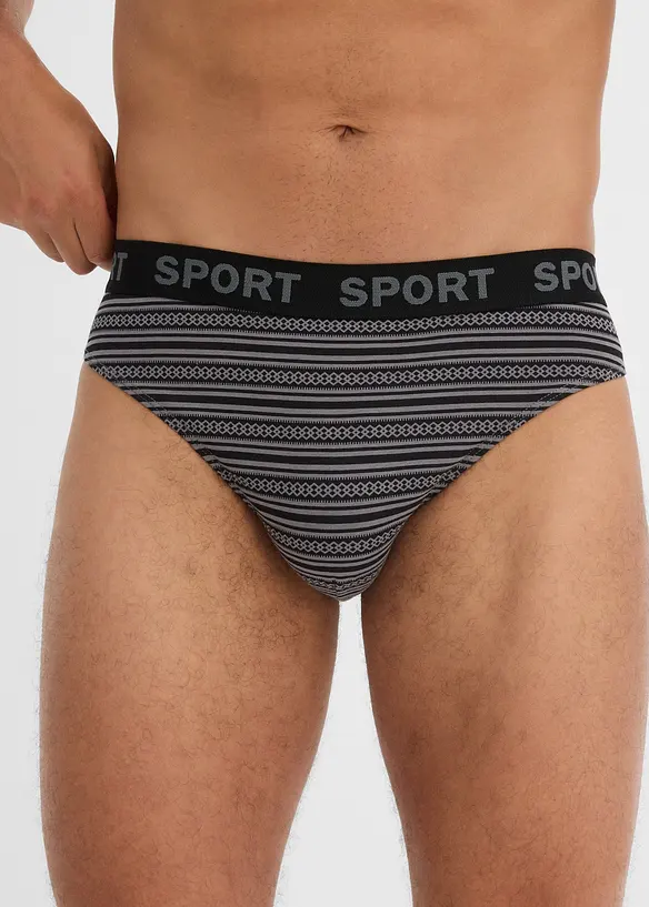Truse med bomull (4-pack), bonprix