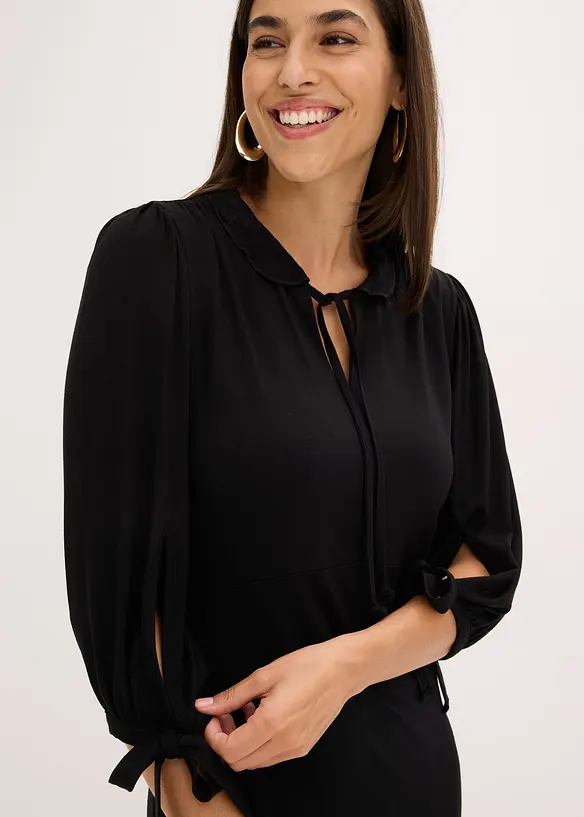 Jerseykjole av viskosemiks, bonprix