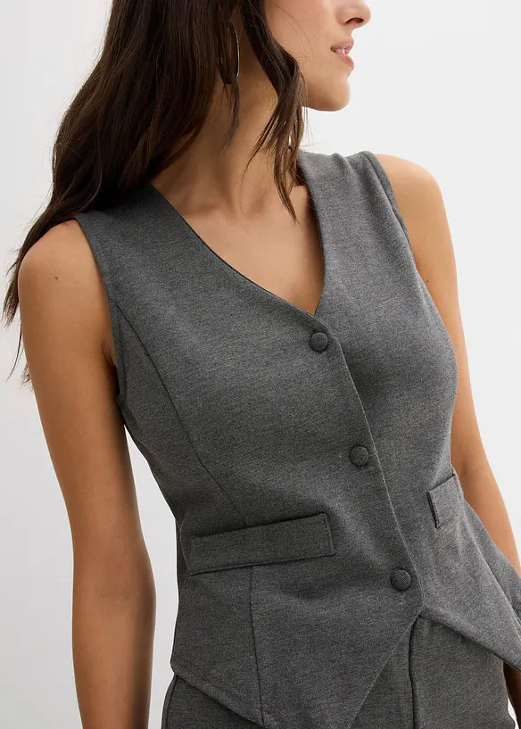 Vest i viskosemiks, bonprix