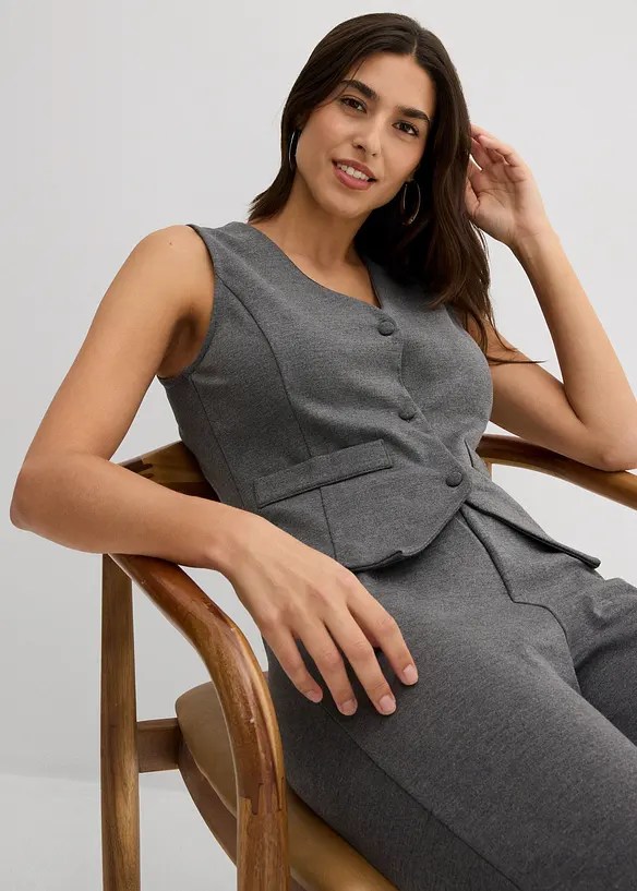 Vest i viskosemiks, bonprix