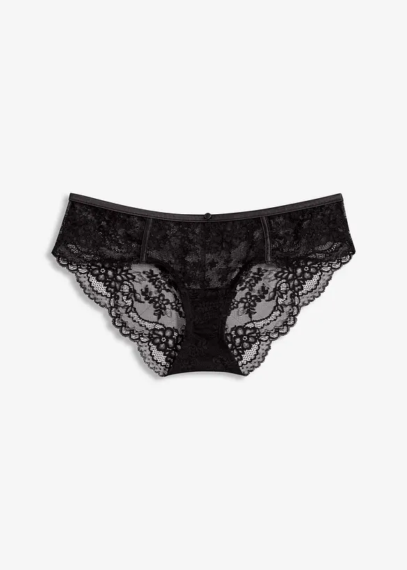 Hipstertruse i forseggjort blondemateriale, bonprix