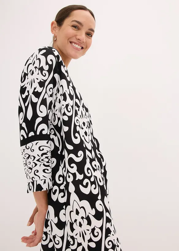 Tunikakjole i lett viskose, bonprix