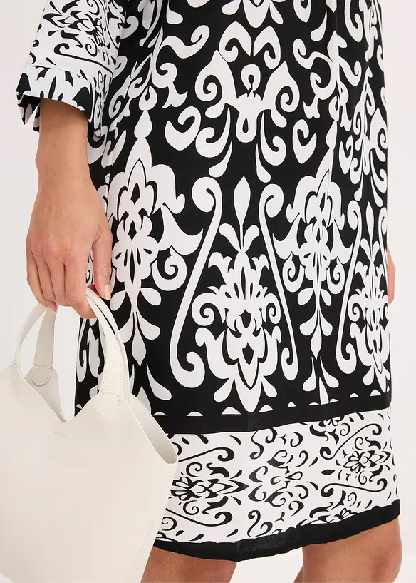 Tunikakjole i lett viskose, bonprix