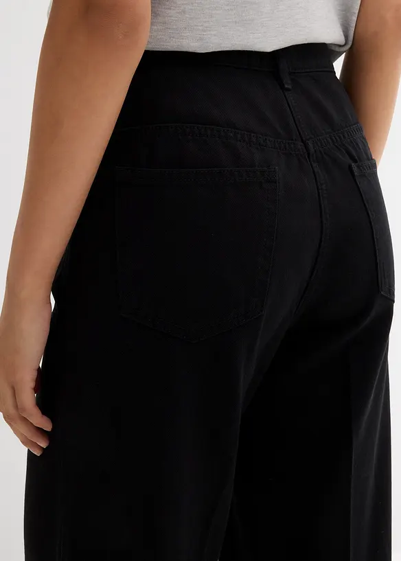 Twillbukse i 100% bomull med legg, bonprix