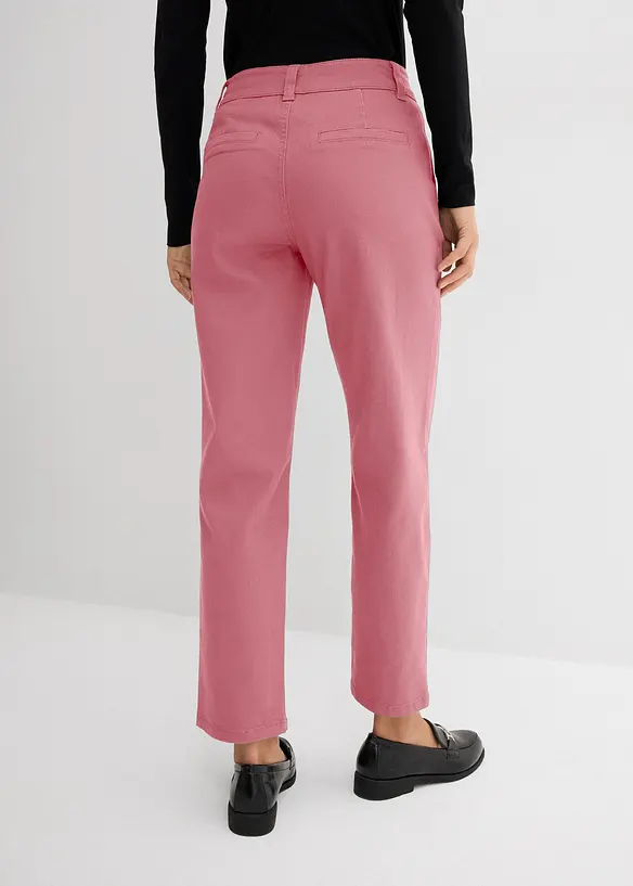 Barrel bukse i twill, bonprix