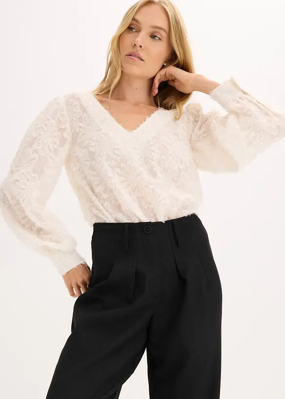 Bukse i ullstil, bonprix