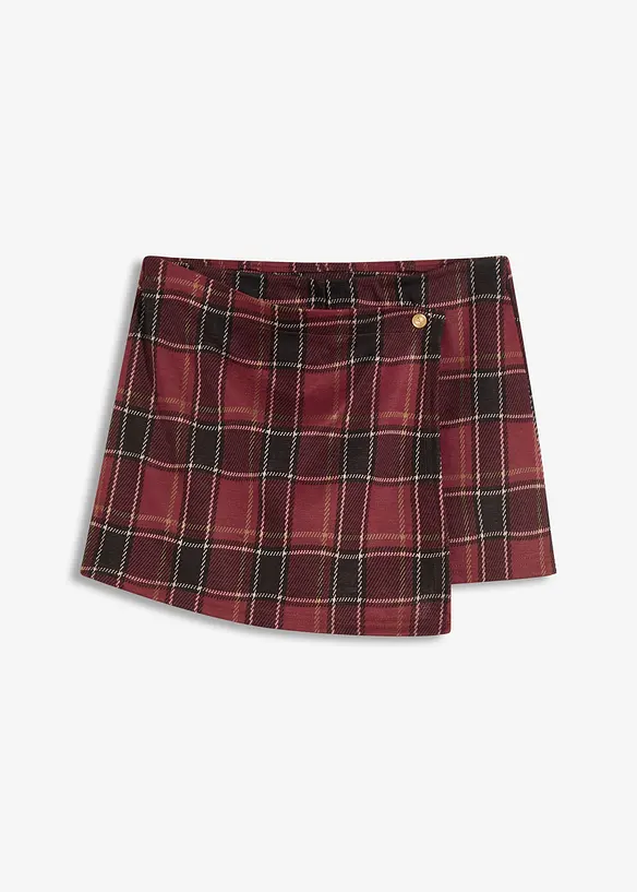 Kort skort med smykkeknapp, bonprix