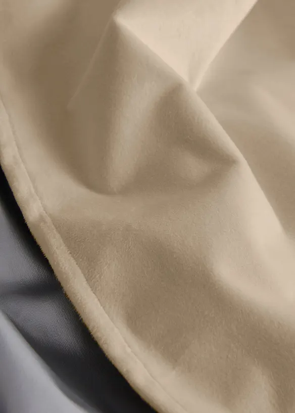 Termo-mørkleggingsgardin med fløyelsaktig overflate (1-pack), bonprix