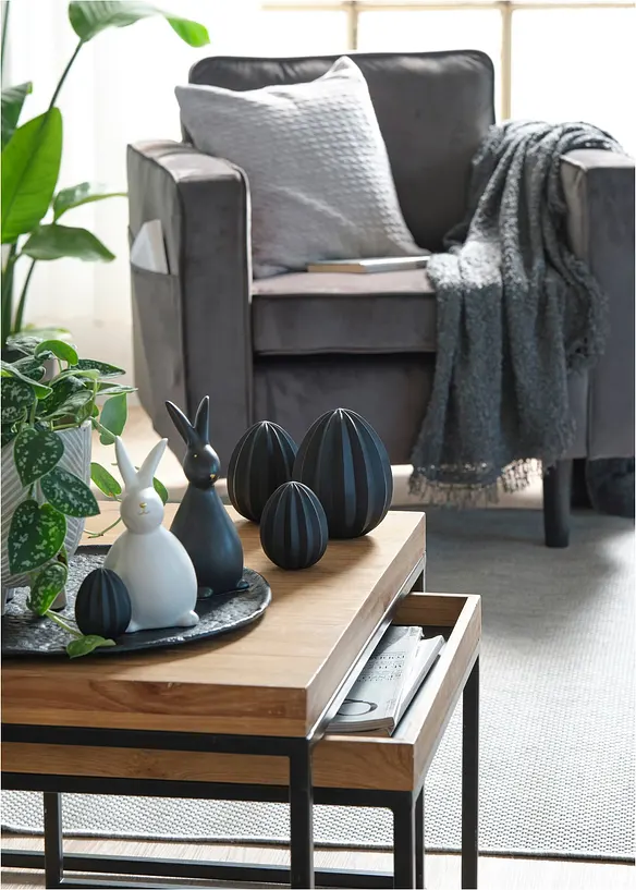 Pynteegg (4-delt sett), bonprix