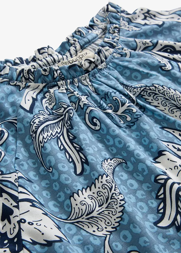 Trikotbluse i myk modalmiks, bonprix
