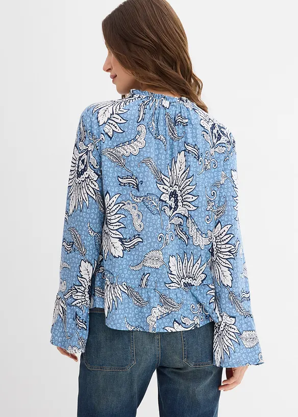 Trikotbluse i myk modalmiks, bonprix