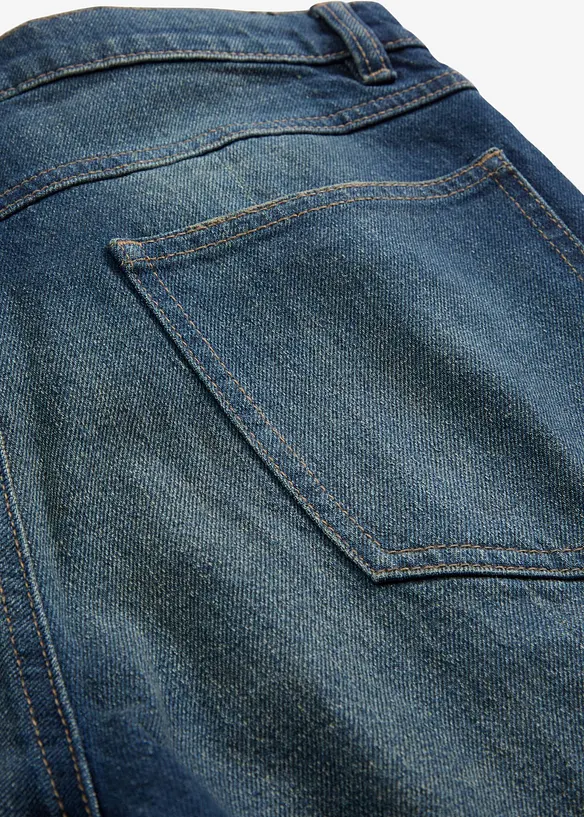 Loose Straight-jeans High Waist, Low Stretch, bonprix