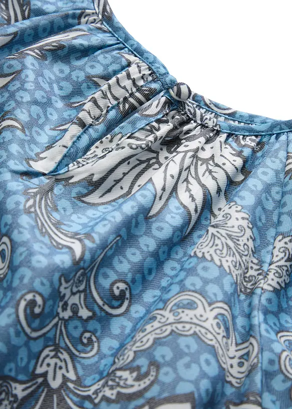 Bluse i lett viskosemiks, bonprix