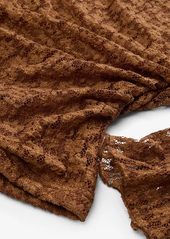 Langermet topp i blondemateriale, bonprix