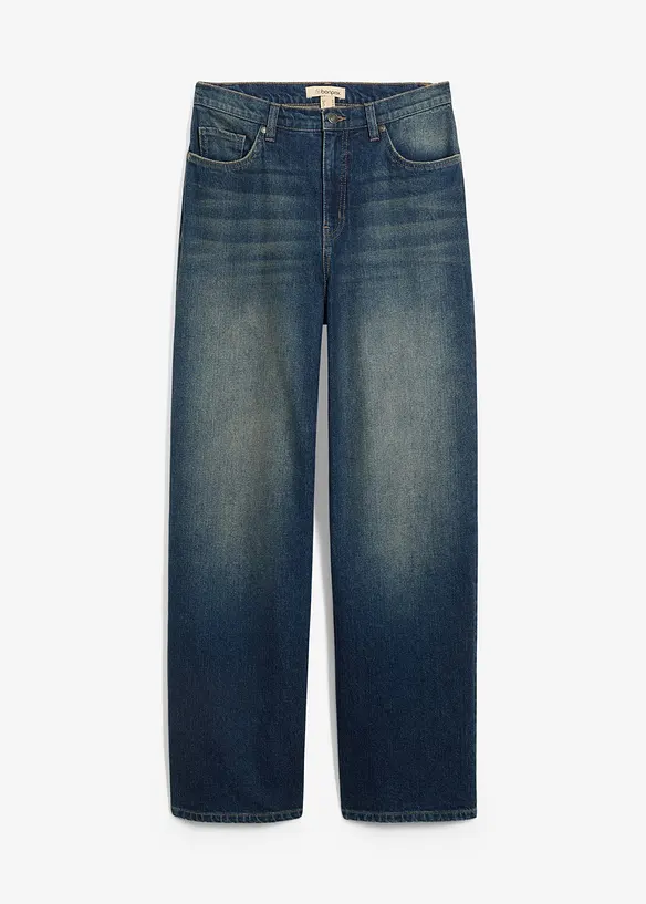 Wide Leg-jeans High Waist, bonprix