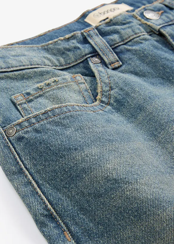 Wide Leg-jeans High Waist, bonprix
