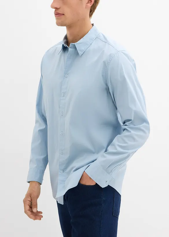 Businesskjorte med stretch, Regular Fit, bonprix