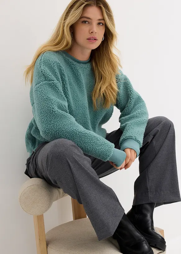 Genser i pilefleece, bonprix