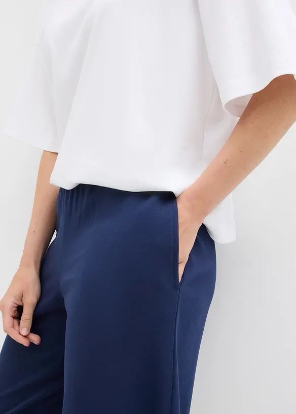Culottes i 100% &oslash;kologisk bomull, bonprix