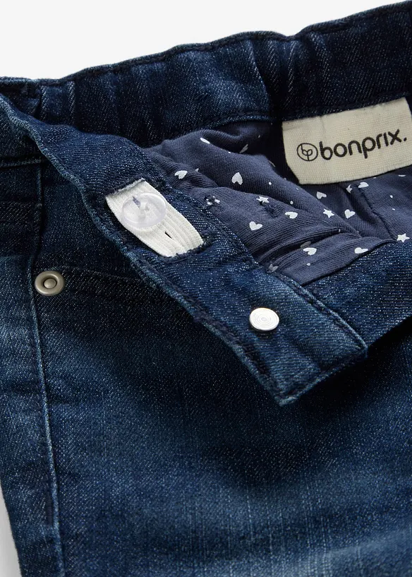 Termojeans med jerseyfôr, Slim Fit, bonprix