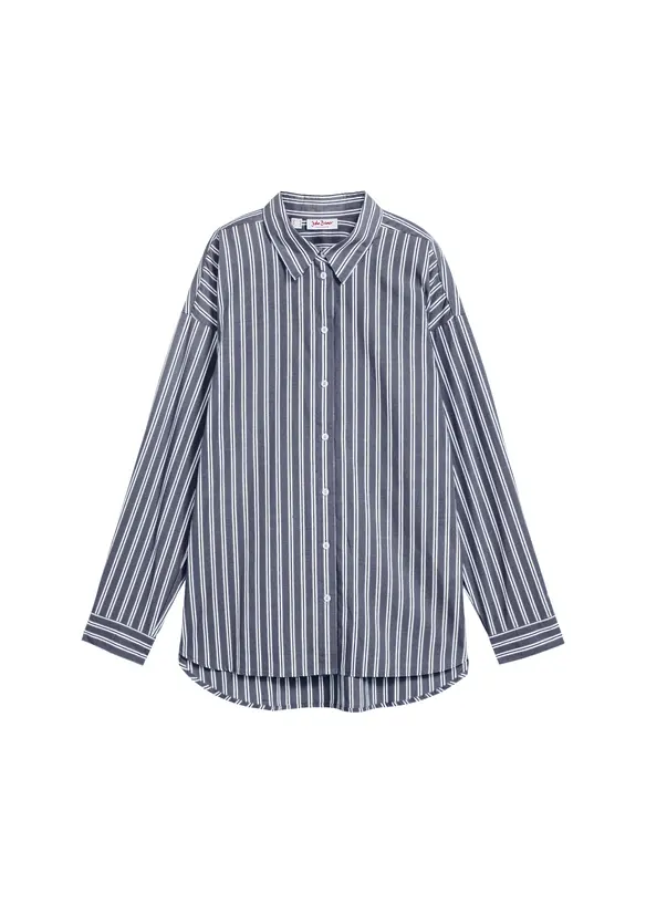 Oversized skjorte, bonprix