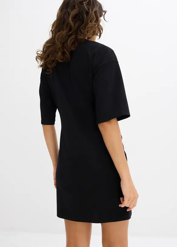 Vid T-skjortekjole, bonprix