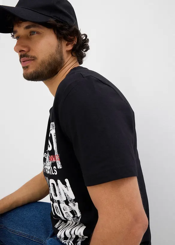 T-skjorte i 100% økologisk bomull, bonprix