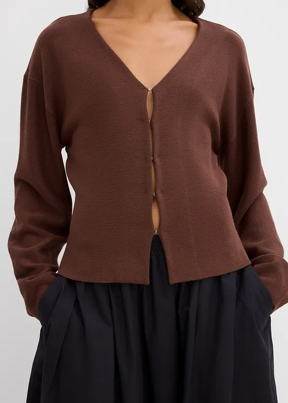 Cardigan i viskosemiks, bonprix