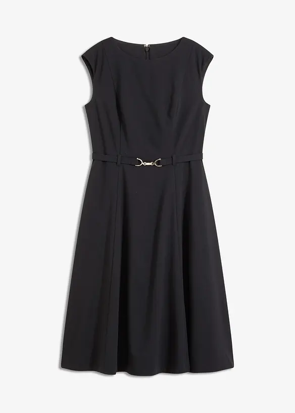 Kjole med belte (2 deler), bonprix