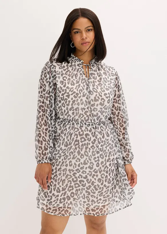 Mønstret kjole, bonprix