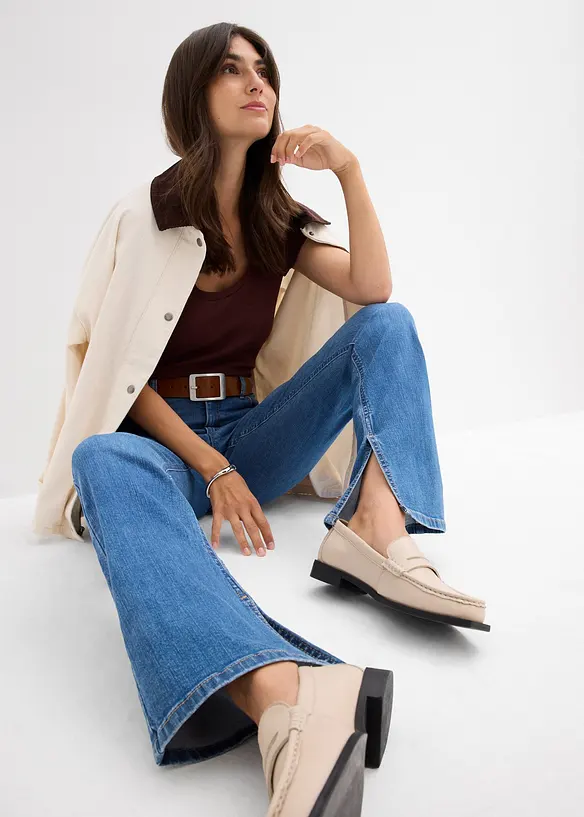 Bootcut-jeans High Waist, bonprix