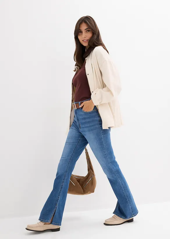 Bootcut-jeans High Waist, bonprix