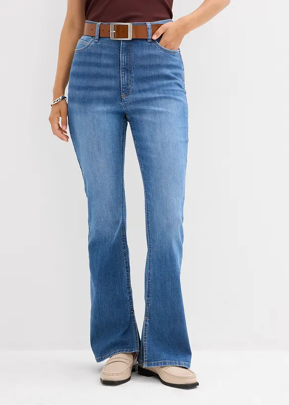 Bootcut-jeans High Waist, bonprix