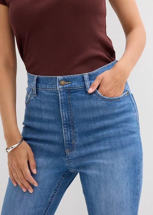 Bootcut-jeans High Waist, bonprix