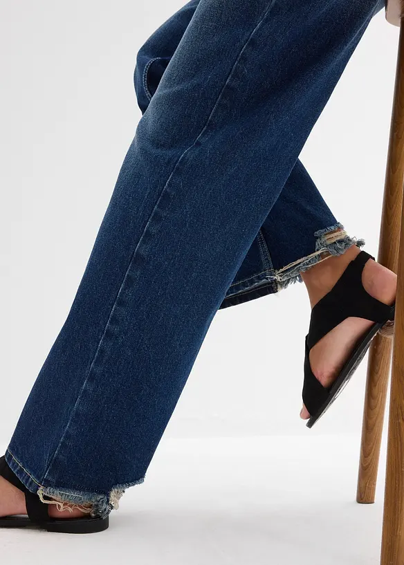 Straight-jeans Mid Waist, bonprix