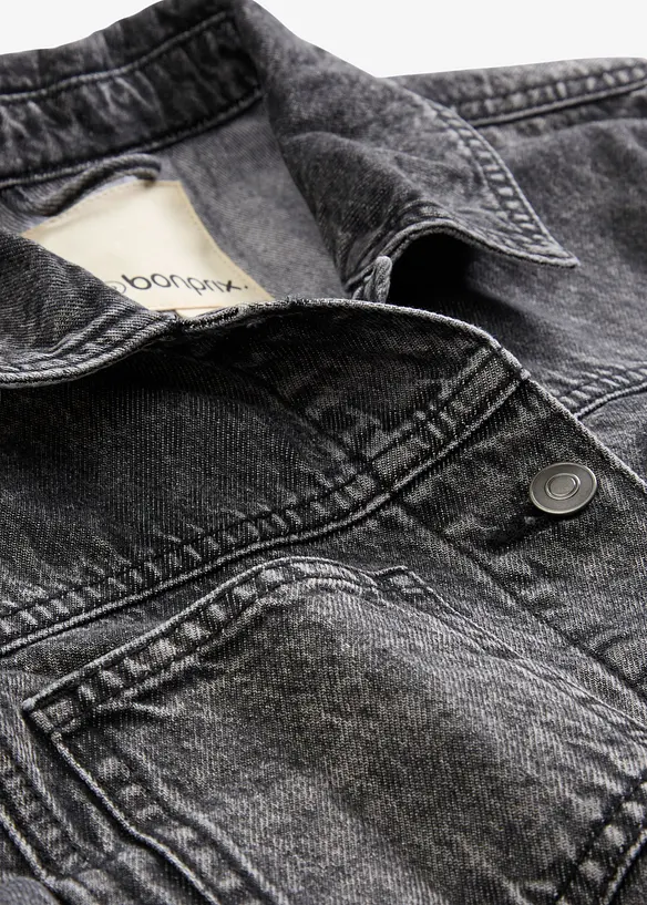Jeansvest av bomull, bonprix