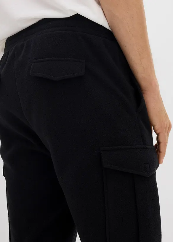 Cargobukse i fleece-kvalitet, Regular Fit, bonprix