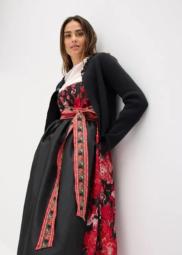 Tyrolerkjole med brodert forkle (2-delt sett), bonprix