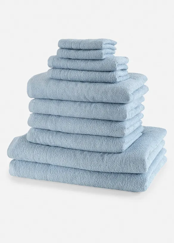 Håndklesett (10-pakning), bonprix