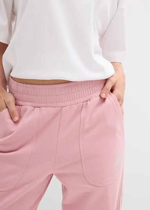 Joggebukse i 100% bomull, bonprix