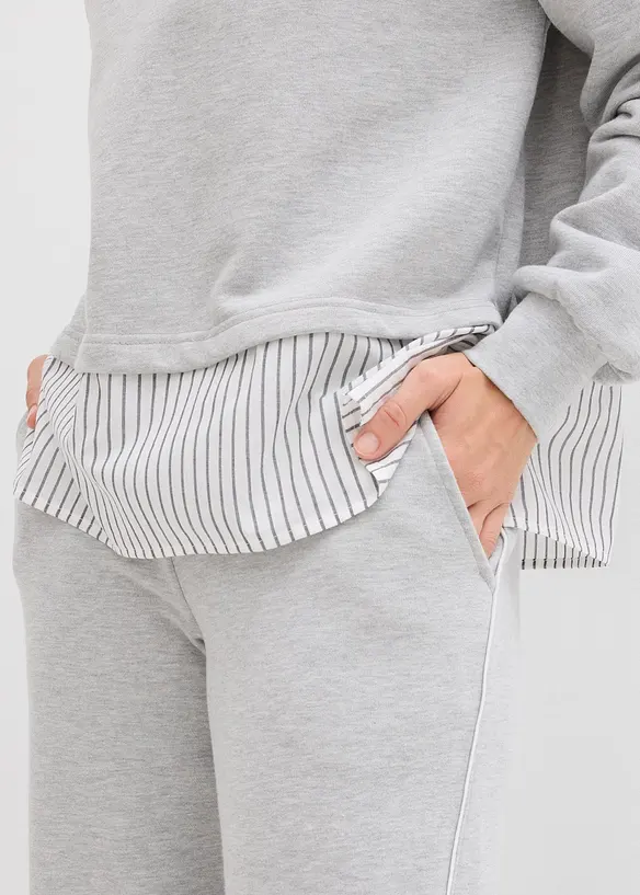 Joggebukse i lang, vid modell, bonprix
