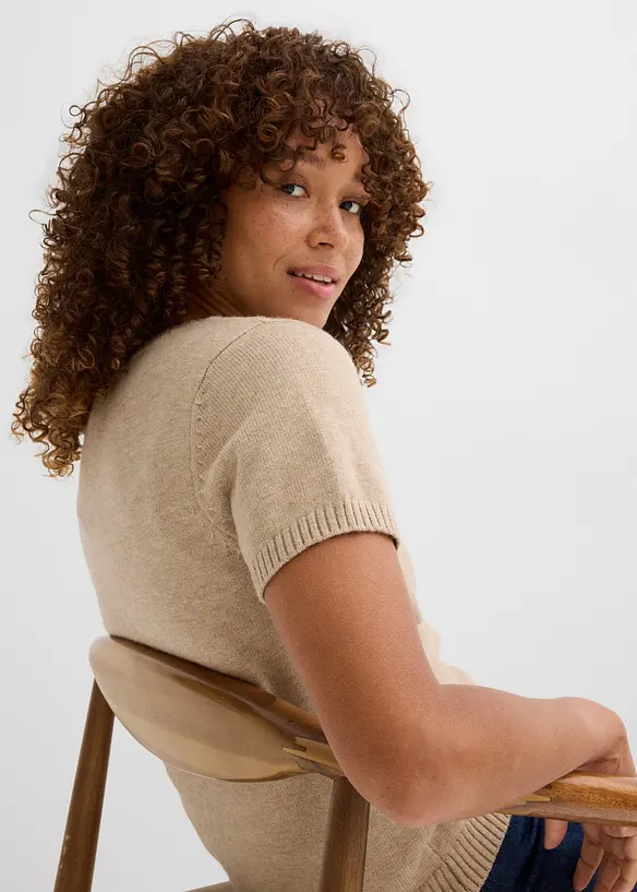 Kortermet genser, bonprix