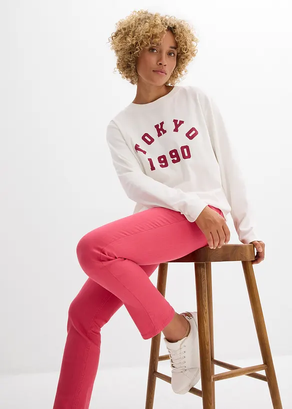 7/8-bukse i twill, bonprix
