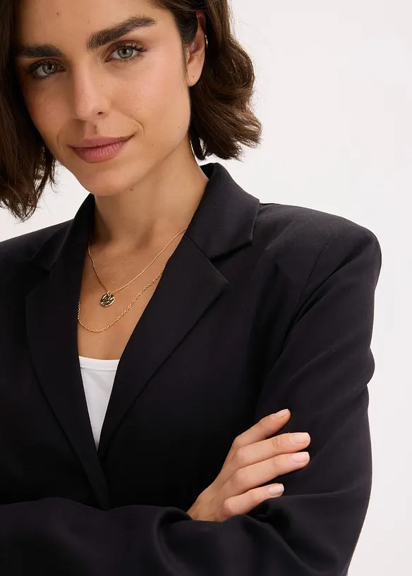 Blazer i viskosemiks, bonprix